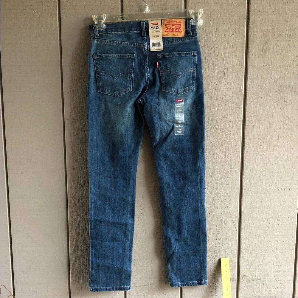 Levi’s Strauss Boys Classic Denim Skinny Jeans